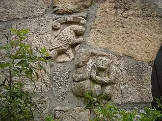 Pormenores da Igreja de Lamas de Mouro