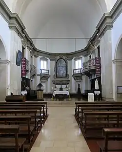 Interior da igreja