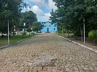 Praça da igreja matriz.