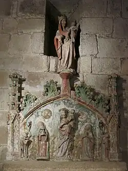 Retábulo e Virgem com o Menino, Capela dos Ferreiros