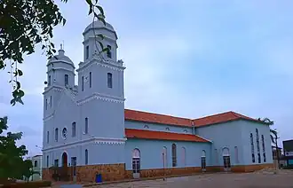 Arquitetura externa da Igreja Matriz.