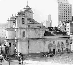 Igreja São Pedro dos Clérigos, Rio de Janeiro, antes da demolição