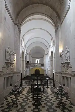 Interior da igreja