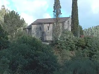 Vista da Igreja Matriz de Ermida