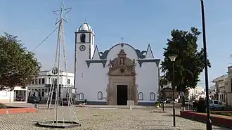 Centro da vila de Luz de Tavira
