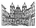 Igreja de São Francisco, Salvador, 1987.
