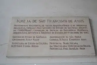 Mural da Igreja de São Francisco