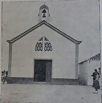 Igreja de São João de Deus do Biscainho na década de 1960