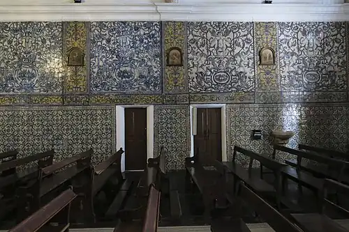 Revestimento de azulejos