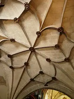 Abóbada, coro-alto, Igreja do Mosteiro de Santa Cruz, Coimbra