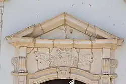 Pormenor do tímpano do portal