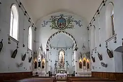 Interior da Igreja de Nossa Senhora do Carmo