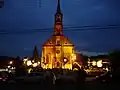 A Igreja à noite em dezembro de 2005