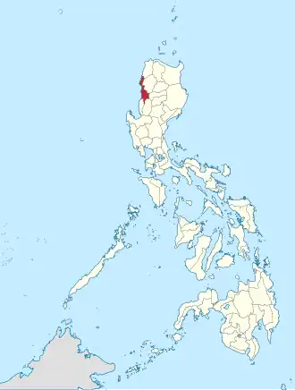 Ilocos Sul na Ilocândia Coordenadas : 17°20'N, 120°35'E