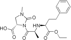 Estrutura química de Imidapril