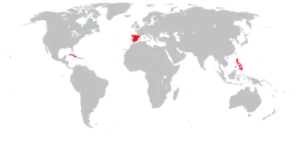 Localização de Espanha