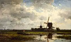 W. Roelofs, In 't Gein, c. 1860, pintura a óleo, no Museu Teylers.