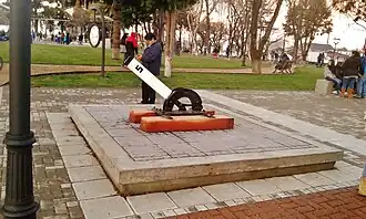 Interruptor da estrada de ferro.