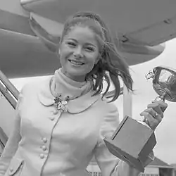 Miss Universe Germany 1965 Ingrid Bethke.