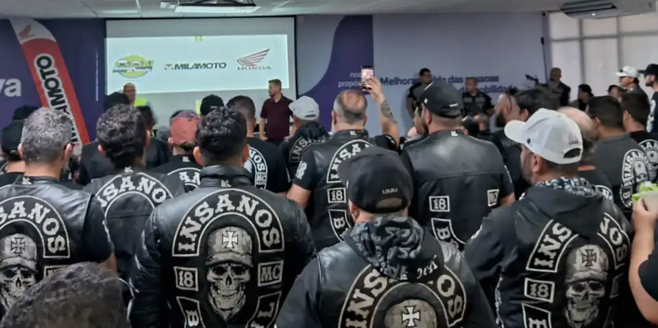 Participação do Insanos MC em evento de segurança viária