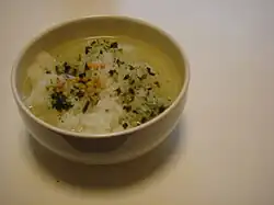 Ochazuke, chá verde sobre arroz