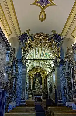 Interior da Igreja de São João do Souto. Braga. Portugal
