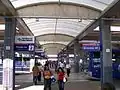 Interior do Terminal Metropolitano de Campinas.