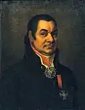 Retrato de Ioannis Varvakis atribuído a Vladimir Borovikovsky.