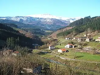 Aldeia de Ipiñaburu, no município de Ceánuri
