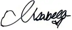 Assinatura de Isabella Castillo