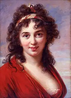 Retrato de Isabella Teotochi Albrizzi, 1792