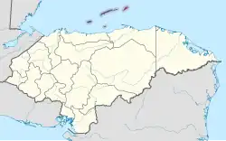 Localização de Islas de la Bahía
