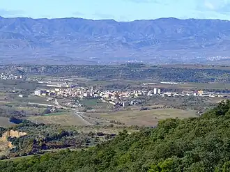 Vista de Isona, uma das localidades do município