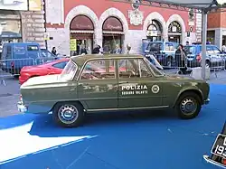 "Panther" Alfa Romeo Giulia da polícia italiana.