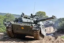 Um tanque Ariete, da Itália.