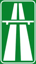 Italian Autostrada symbol