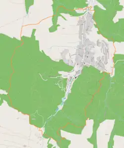 Localização de Iwonicz-Zdrój na Polónia