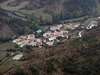Aldeia de Izal, no município de Gallués