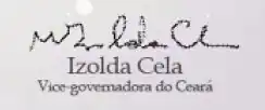 Assinatura de Izolda Cela