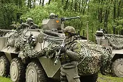 Soldados austríacos da Bundesheer.