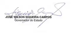 Assinatura de Siqueira Campos (político)