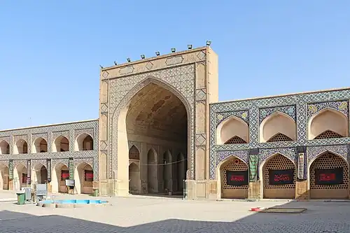 Ivã do lado norte da Grande Mesquita de Ispaã