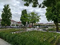 Praça principal em Janów Lubelski (2025)