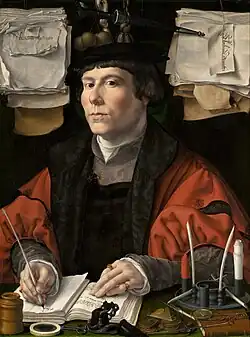Retrato de um comerciante, c. 1530