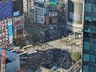 Cruzamento de Shibuya em 2024