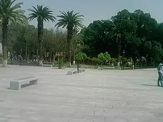 Jardim do centro de El Kelaa des Sraghna