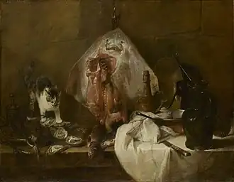 A Arraia (1727), óleo sobre tela, 114,5 x 146 cm., Louvre
