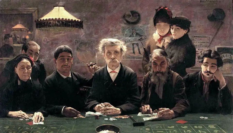 Le Tripot ou Au Casino ou La Table de Jeu (1883)