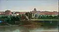 Jean-Baptiste Camille Corot. Vista de Castel Sant'Angelo, séc XIX.