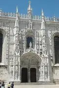 João de Castilho: Portal sul do Mosteiro dos Jerónimos, Lisboa, Portugal. c. 1502-1517
